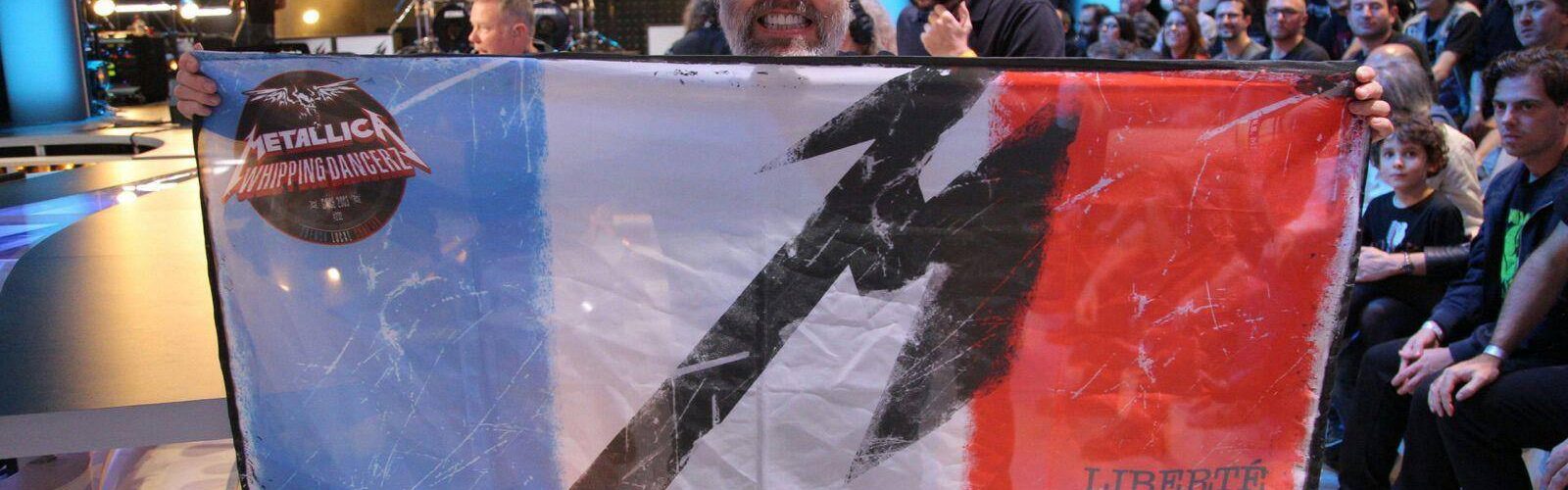 METALLICA : UNE CAISSE CLAIRE POUR LA BONNE CAUSE