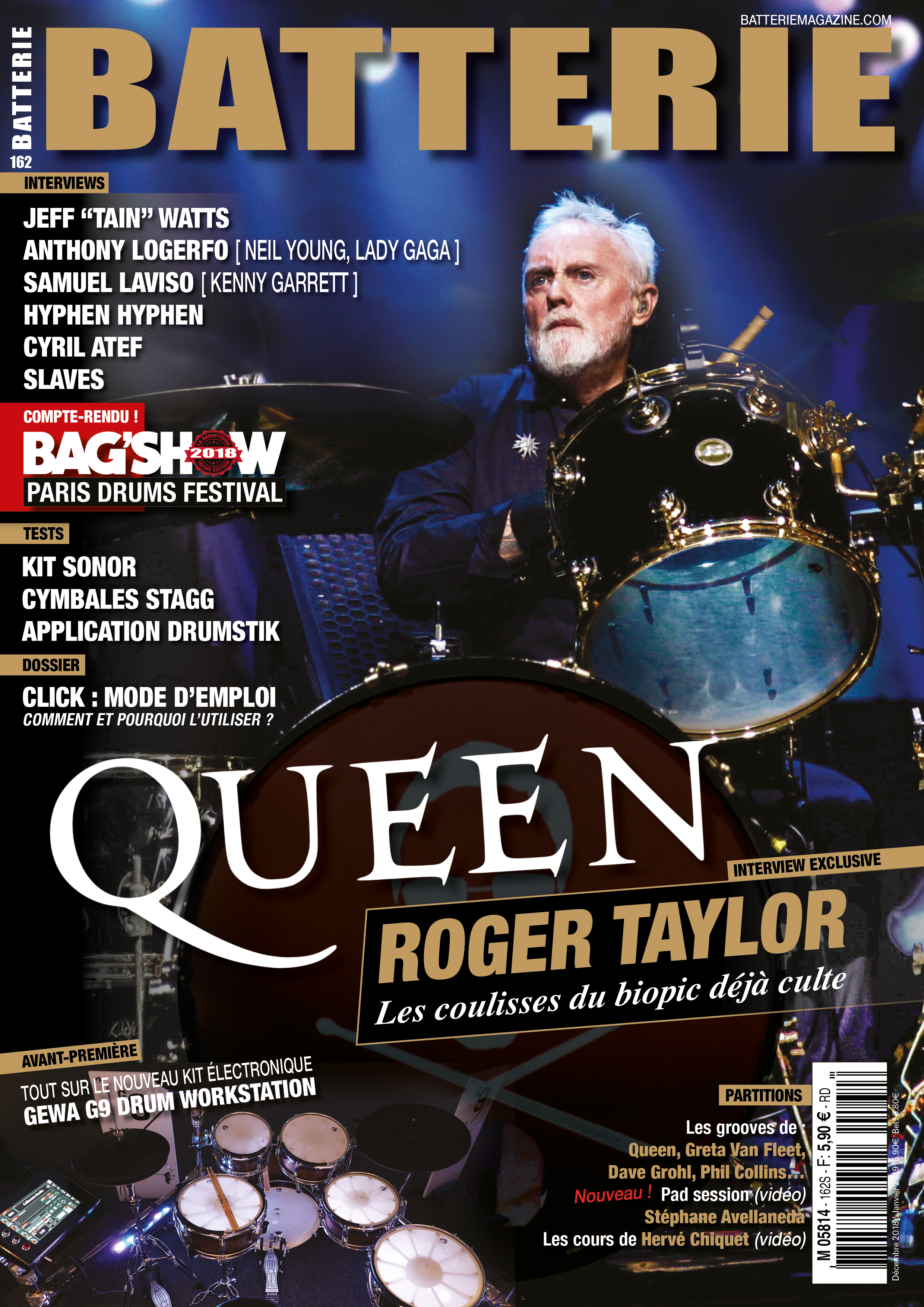 Numéro 162 Batterie Magazine