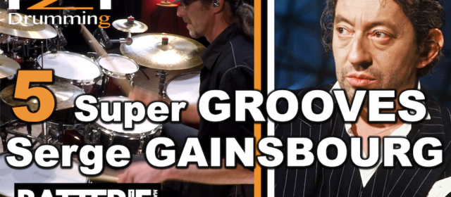 5 Super Grooves de SERGE GAINSBOURG
