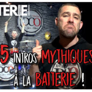 5 intros mythiques à la batterie !