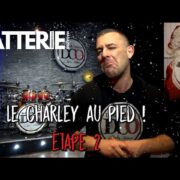 Cours de batterie : Le charley au pied – étape 2