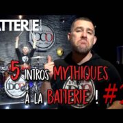 Cours de batterie : 5 intros mythiques à la batterie #2 !