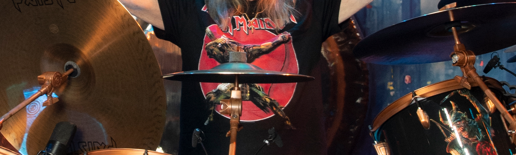 NICKO McBRAIN ému devant le documentaire Iron Maiden: Burning Ambition